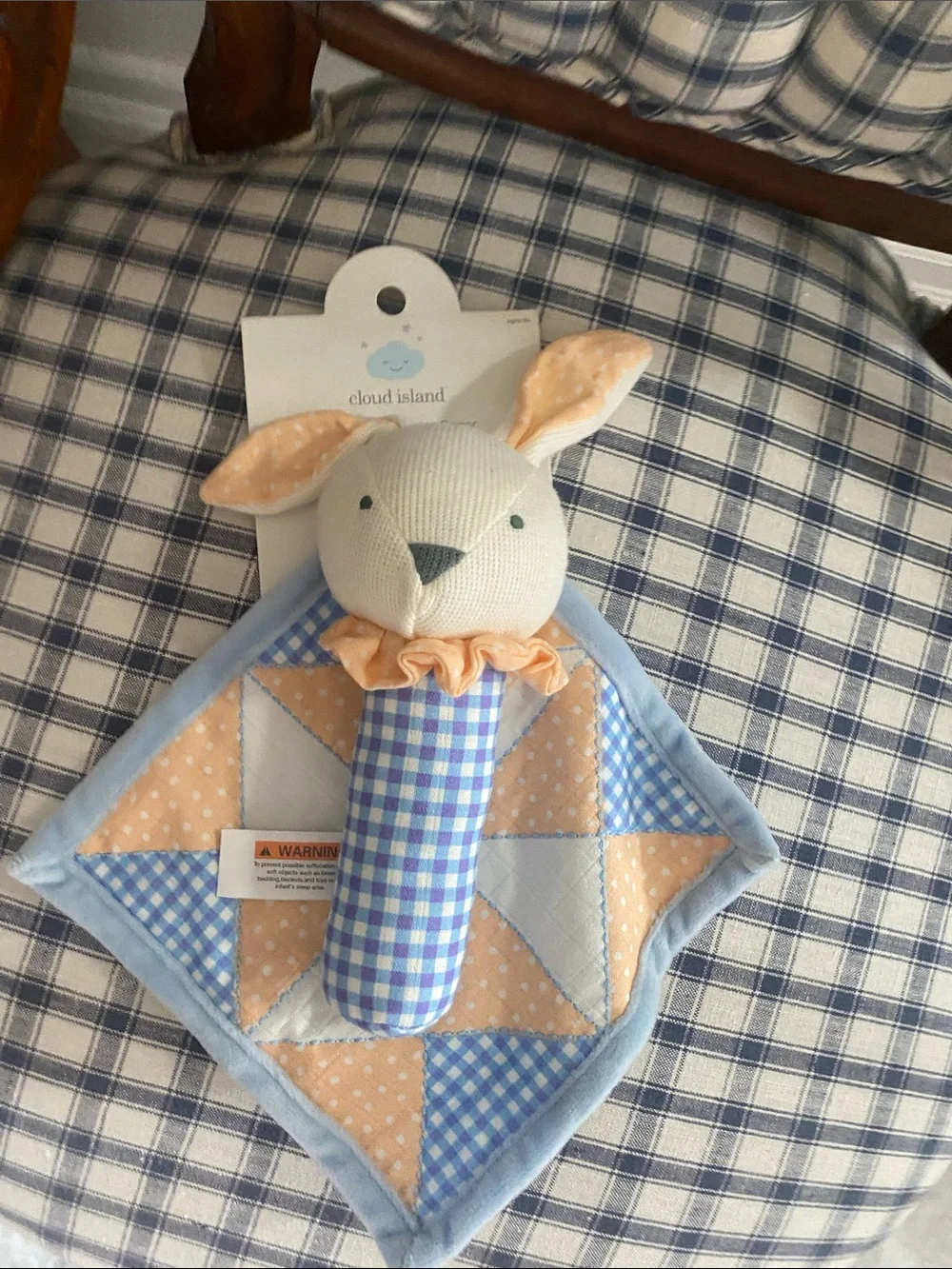 Cloud island bunny toy with tads perfect